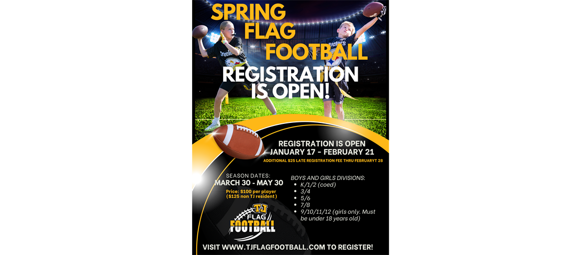 Spring Registration is Open!